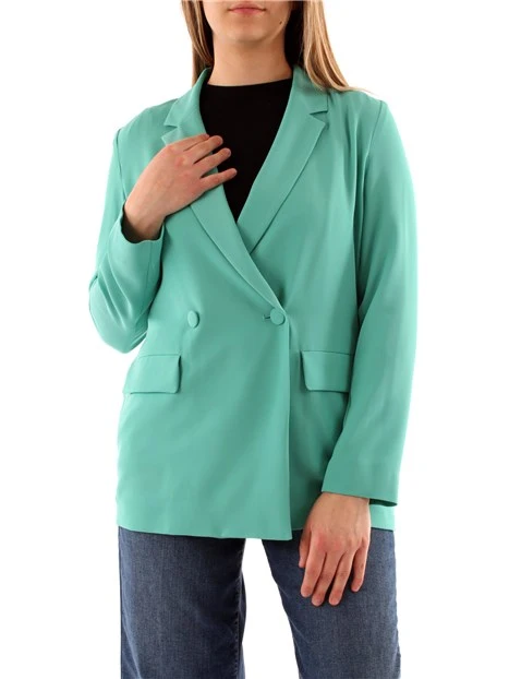 GIACCA BLAZER DOPPIOPETTO DONNA TURCHESE