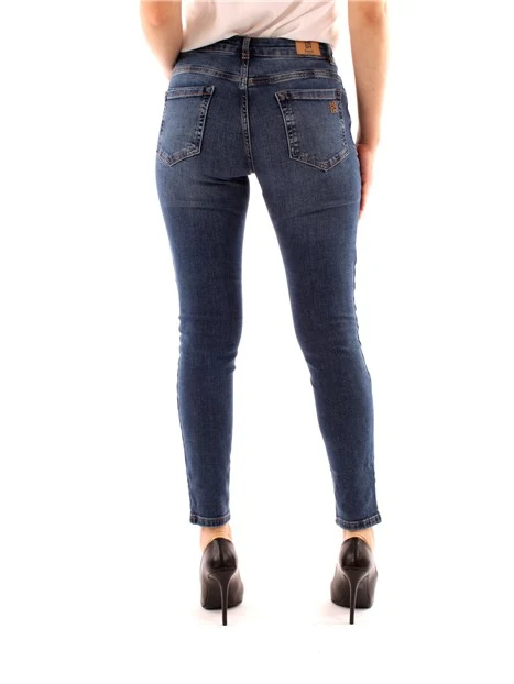 JEANS SKINNY DONNA BLU