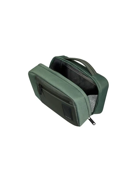 BEAUTY CASE CON ZIP UNISEX VERDE