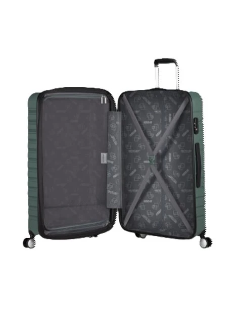 TROLLEY GRANDE FLASHLINE SPIN.78/29 EXP TSA UNISEX VERDE SCURO