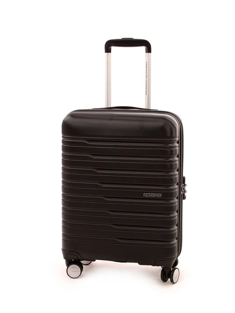 TROLLEY CABINA FLASHLINE SPIN.55/20 TSA UNISEX NERO