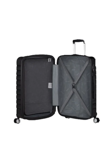 TROLLEY MEDIO FLASHLINE SPIN.67/24 EXP TSA UNISEX NERO