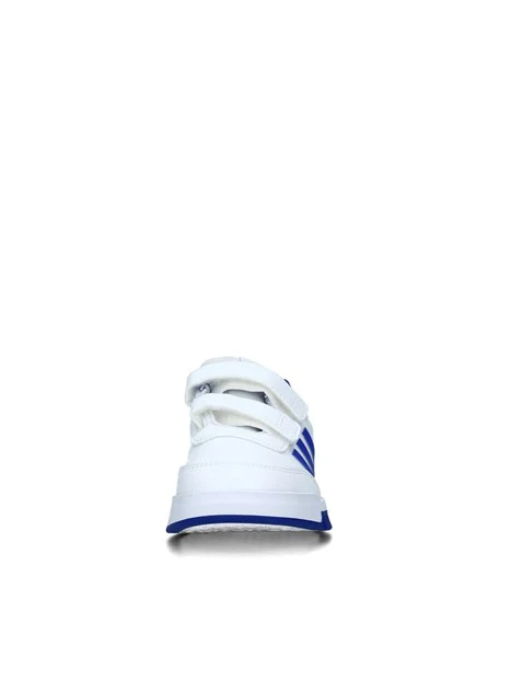 SNEAKERS BASSE TENSAUR RUN 2.0 CFI CON BANDE BLU UNISEX BAMBINO BIANCO