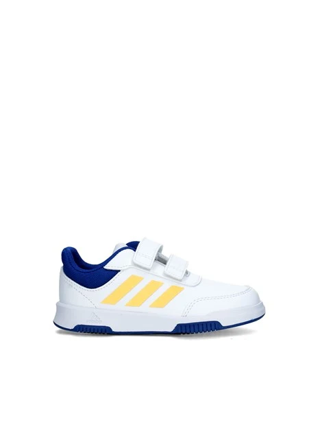 SNEAKERS BASSE TENSAUR SPORT 2.0 CON STRAPPI BAMBINO BIANCO BLU GIALLO