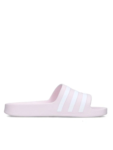 SANDALI MARE ADILETTE CON BANDE BIANCHE DONNA ROSA