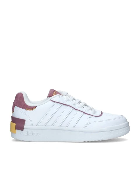 SNEAKERS BASSE POSTMOVE SE CON RICAMI DONNA BIANCO MAGENTA