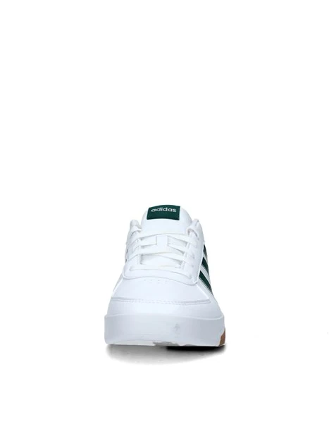 SNEAKERS BASSE COURTBEAT CON BANDE VERDI UOMO BIANCO