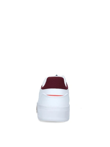 SNEAKERS BASSE COURTBEAT CON BANDE BICOLORE UOMO BIANCO