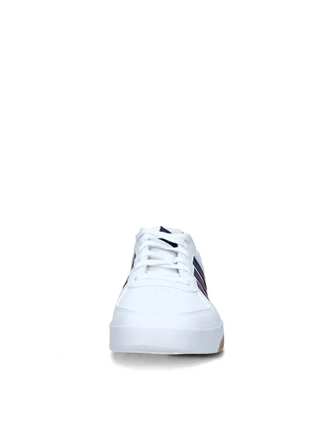 SNEAKERS BASSE COURTBEAT CON BANDE BICOLORE UOMO BIANCO