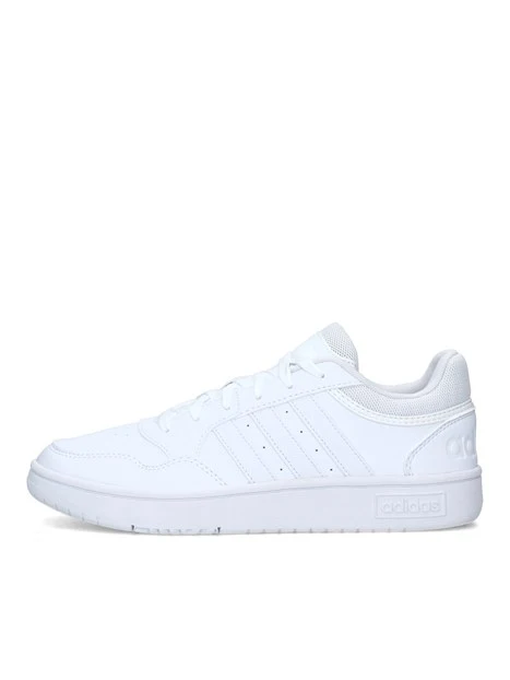 SNEAKERS BASSE HOOPS 3.0 MONOCOLORE UOMO BIANCO