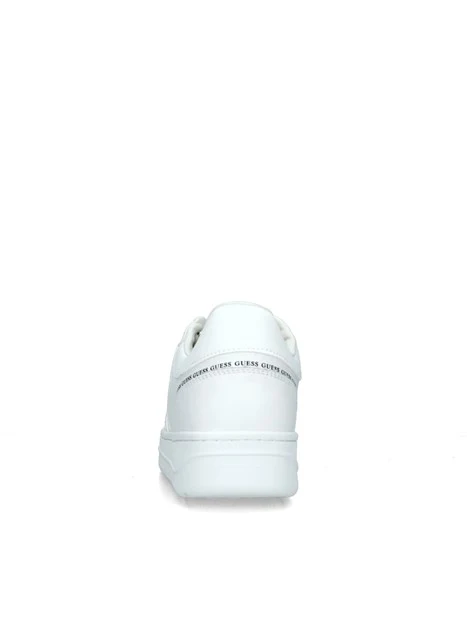 SNEAKERS PLATFORM ANCONA CON LOGO AL TALLONE UOMO BIANCO