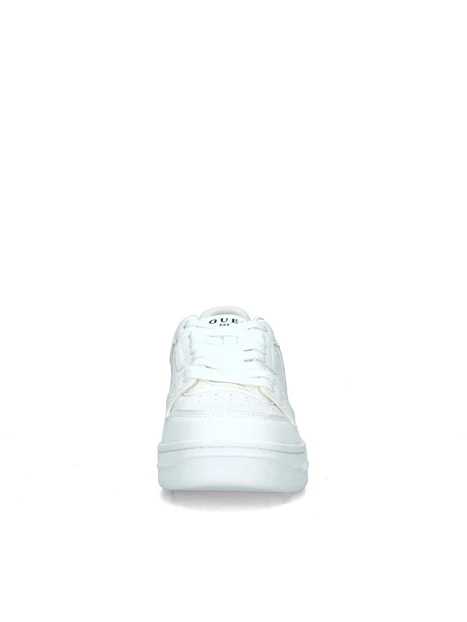 SNEAKERS PLATFORM ANCONA CON LOGO AL TALLONE UOMO BIANCO