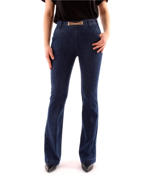 Jjxx jeans a zampa donna Rome lavaggio blu