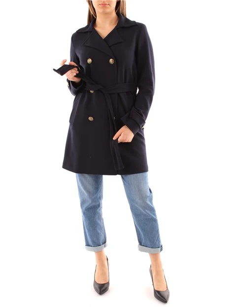 TRENCH A PUNTO MILANO DONNA BLU