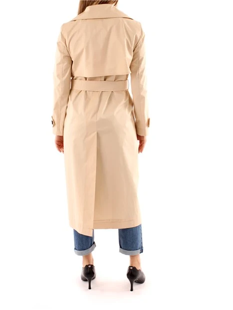 TRENCH DOPPIOPETTO ANTIGOCCIA DONNA BEIGE