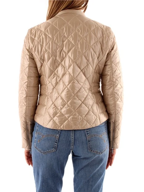 PIUMINO TRAPUNTATO DONNA BEIGE