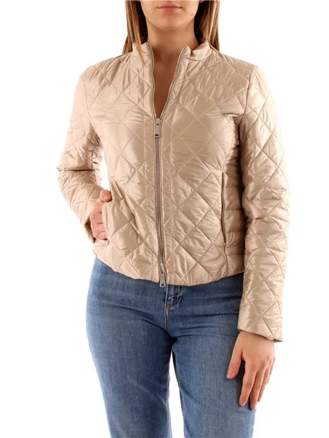 PIUMINO TRAPUNTATO DONNA BEIGE