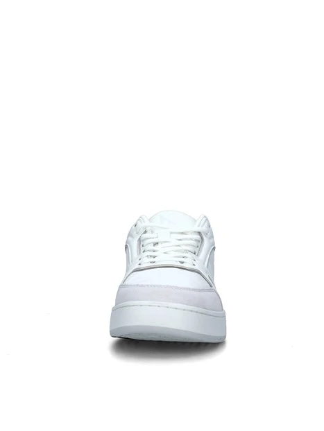 SNEAKERS BASSE CON LOGHI BASKET CUPSOLE UOMO BIANCO GRIGIO