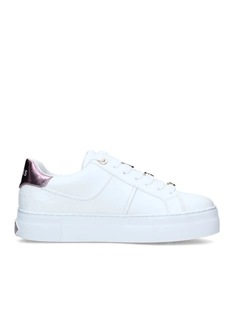 SNEAKERS PLATFORM GIELLA CON SPILLE PEONY LOGO 4G DONNA BIANCO ROSA
