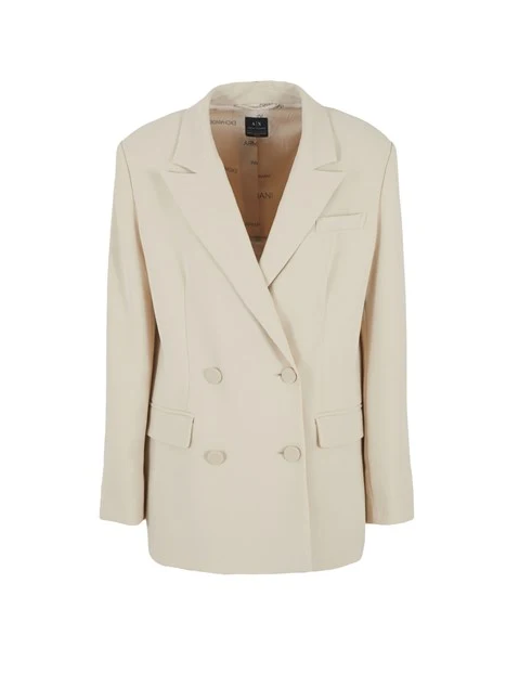 GIACCA BLAZER DOPPIOPETTO AX DONNA BEIGE