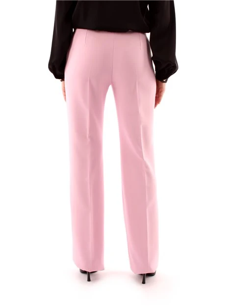 PANTALONI A ZAMPA DONNA ROSA