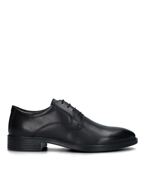 STRINGATE DERBY GLADWIN IN PELLE UOMO NERO