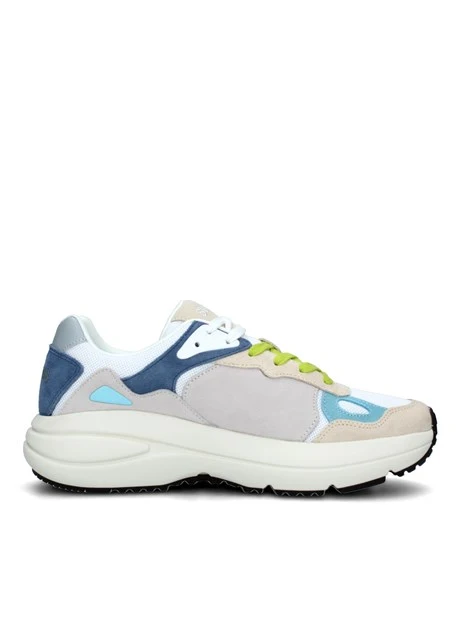 SNEAKERS PLATFORM JUPITER MULTICOLORE UOMO BIANCO