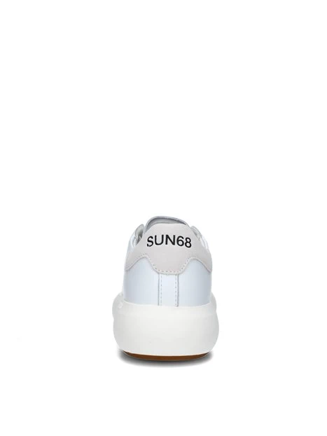 SNEAKERS PLATFORM BIG BOY CLASSIC CON TALLONE BEIGE UOMO BIANCO