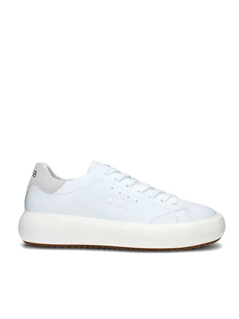 SNEAKERS PLATFORM BIG BOY CLASSIC CON TALLONE BEIGE UOMO BIANCO