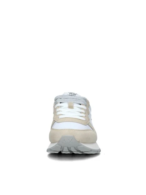 SNEAKERS BASSE ALLY GOLD SILVER DONNA BIANCO