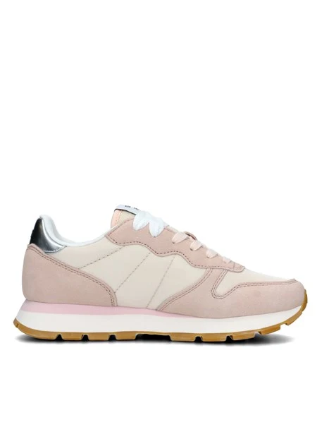 SNEAKERS BASSE ALLY GOLD SILVER DONNA BEIGE