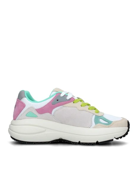 SNEAKERS PLATFORM VENUS MULTICOLORE DONNA BIANCO