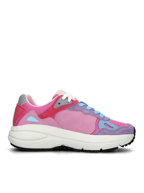 SNEAKERS PLATFORM VENUS MULTICOLORE DONNA ROSA VIOLA