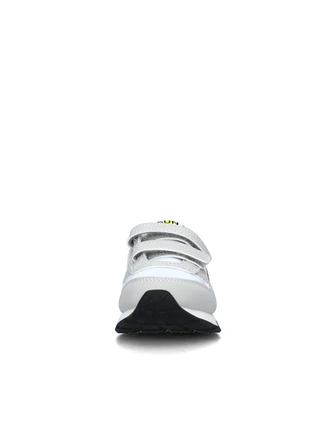 SNEAKERS BASSE NIKI SOLID CON STRAPPI BAMBINO BIANCO