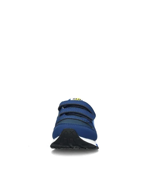 SNEAKERS BASSE NIKI SOLID CON STRAPPI BAMBINO BLU