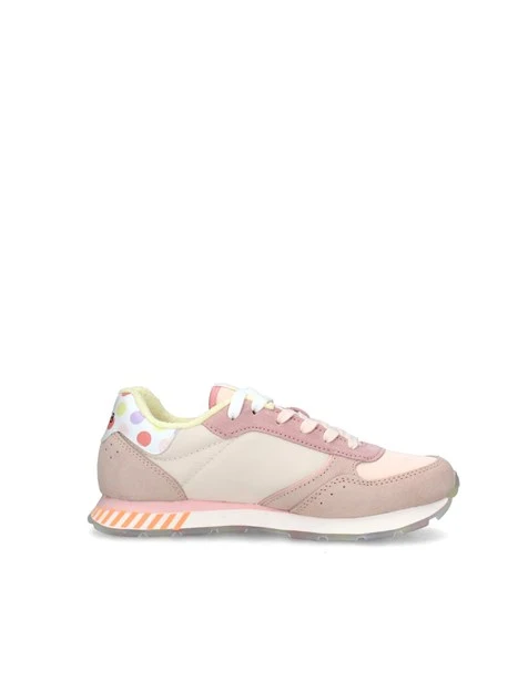 SNEAKERS BASSE ALLY CANDY CANE MULTICOLORE BAMBINA BEIGE