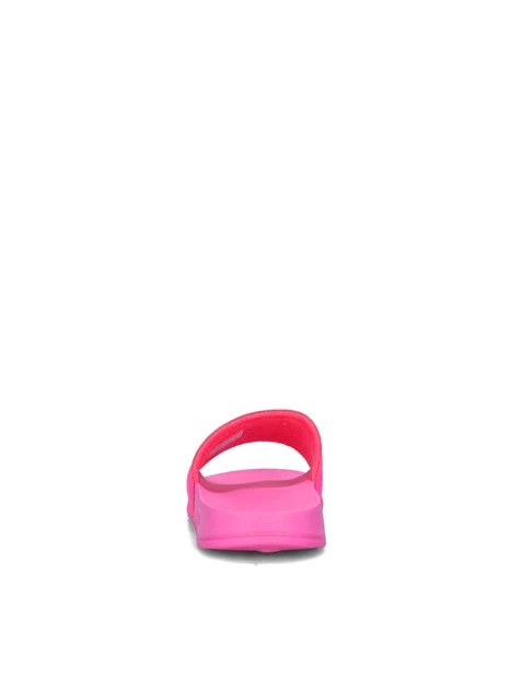 SANDALI MARE CON LOGO BAMBINA FUCSIA NERO