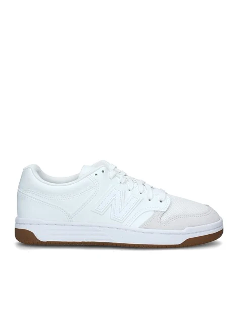 SNEAKERS BASSE 480 UNISEX ADULTO BIANCO BEIGE