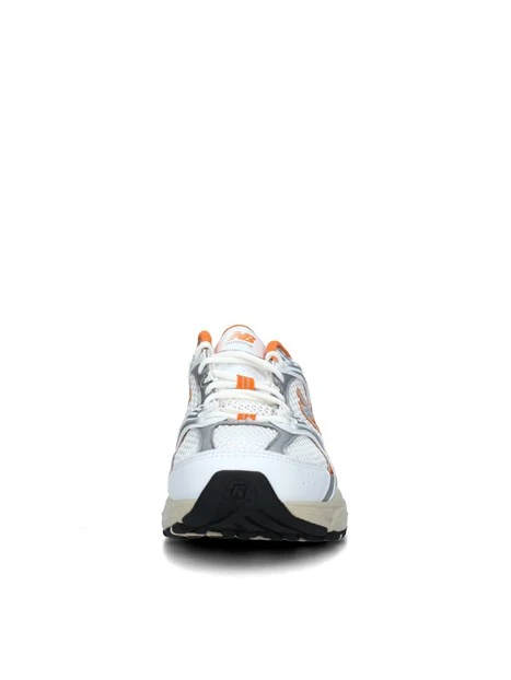 SNEAKERS PLATFORM 530 CON INSERTI ARANCIO UNISEX ADULTO BIANCO