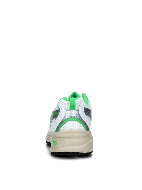 SNEAKERS PLATFORM 530 CON INSERTI LIME UNISEX ADULTO BIANCO