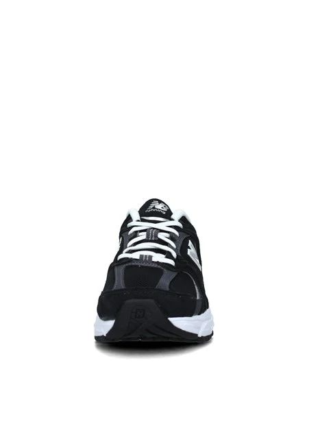 SNEAKERS PLATFORM 530 CON INSERTI BIANCHI UNISEX ADULTO NERO