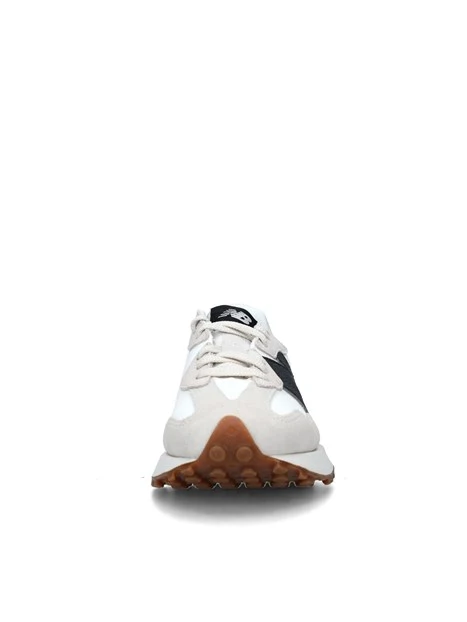 SNEAKERS BASSE 327 CON LOGO NERO DONNA BIANCO