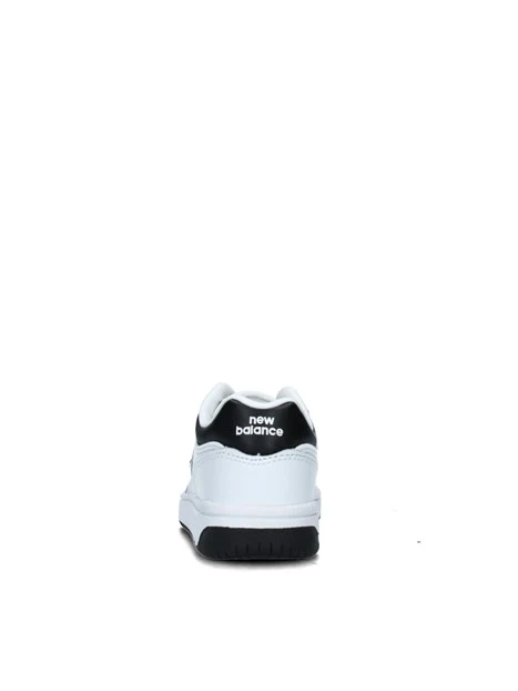 SNEAKERS BASSE 480 CON INSERTI NERI UNISEX BAMBINO BIANCO