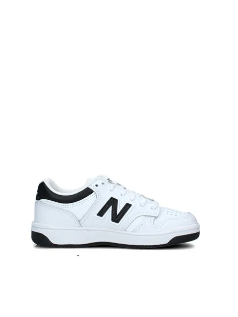 SNEAKERS BASSE 480 CON INSERTI NERI UNISEX BAMBINO BIANCO