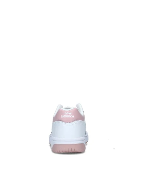 SNEAKERS BASSE 480 CON INSERTI ROSA BAMBINA BIANCO