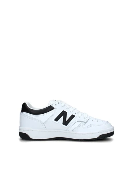 SNEAKERS BASSE 480 CON LOGO NERO UNISEX BAMBINO BIANCO