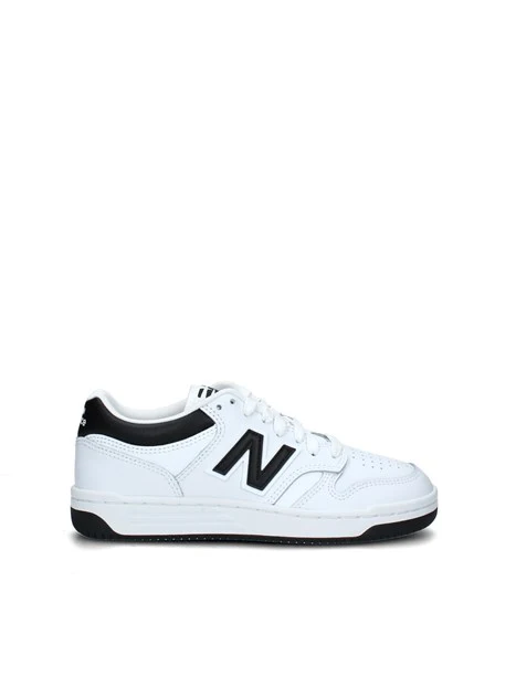 SNEAKERS BASSE 480 CON LOGO NERO UNISEX BAMBINO BIANCO