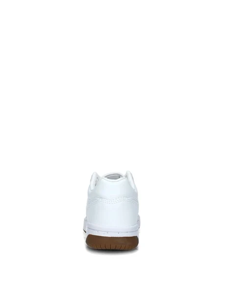 SNEAKERS BASSE 480 CON INSERTI SCAMOSCIATI BEIGE UNISEX BAMBINO BIANCO