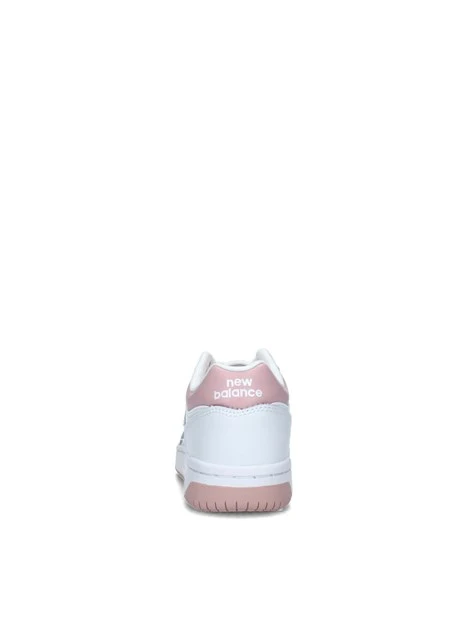 SNEAKERS BASSE 480 BICOLORE BAMBINA BIANCO ROSA