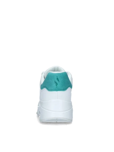 SNEAKERS PLATFORM UNO - POP BACK DONNA BIANCO VERDE